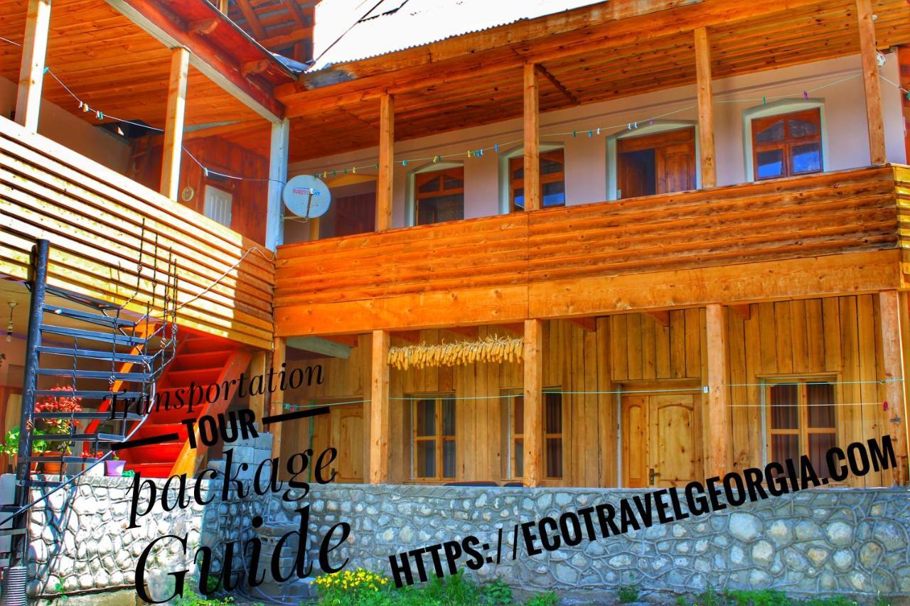 Ecohouse Svaneti Mestia Exterior foto